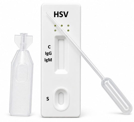 Herpes 1/2 IgG & IgM Combo Test Cassette