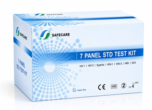 7 Panel STD Rapid Screening Test Cassette