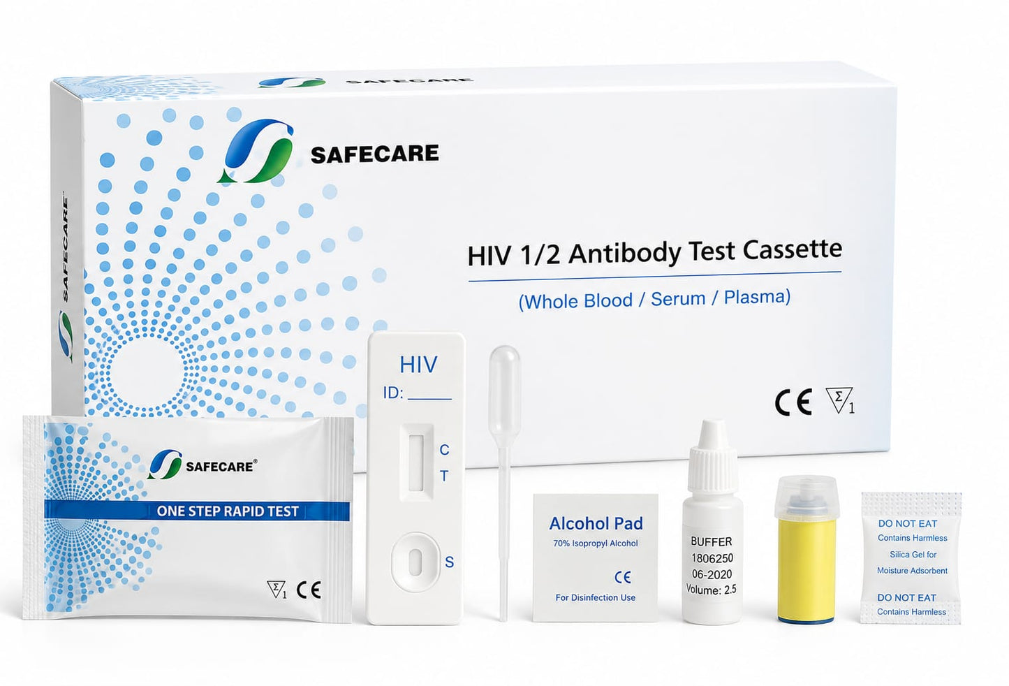 HIV 1/2 Combo Test Cassette (Advanced Edition)
