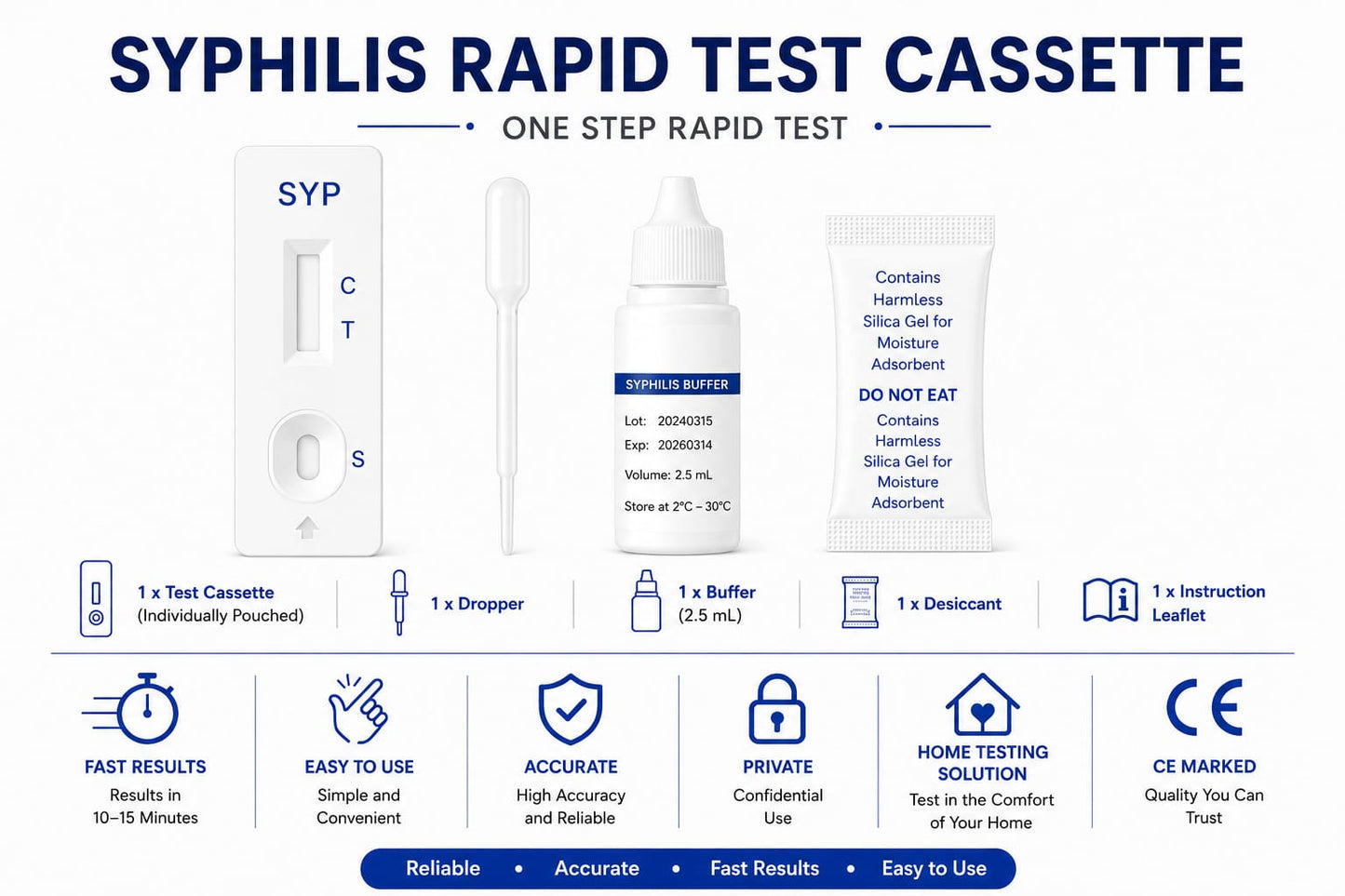 Syphilis Test Cassette