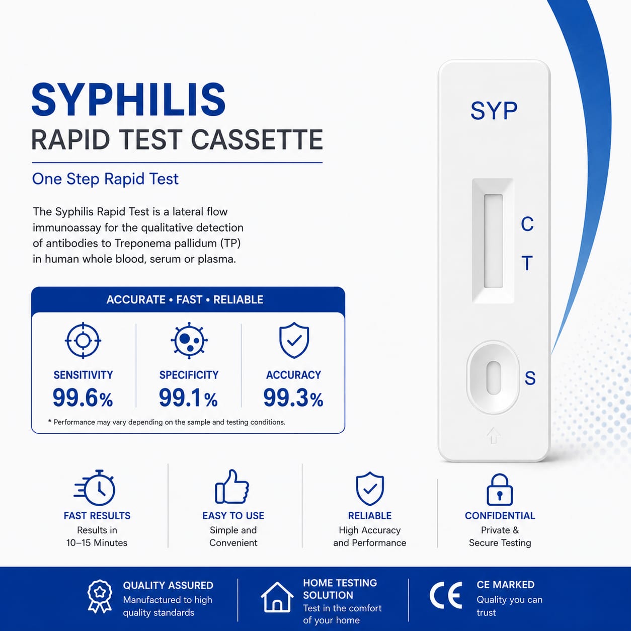Syphilis Test Cassette
