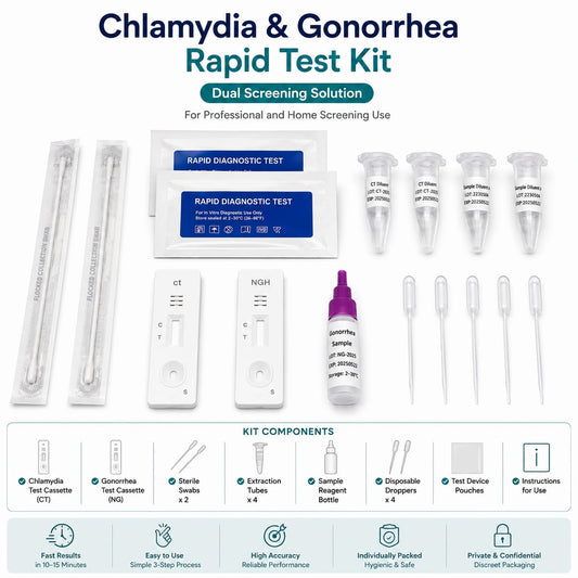 Chlamydia & Gonorrhea Combo Test Cassette