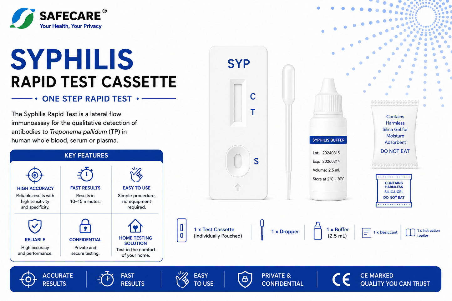 Syphilis Test Cassette
